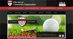 Desktop Screenshot of elitesoccercommunity.org
